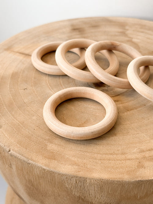 Wooden rings