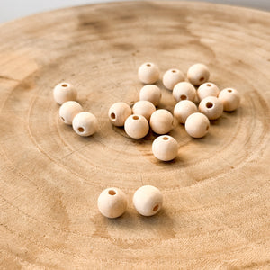 Bolas de madeira