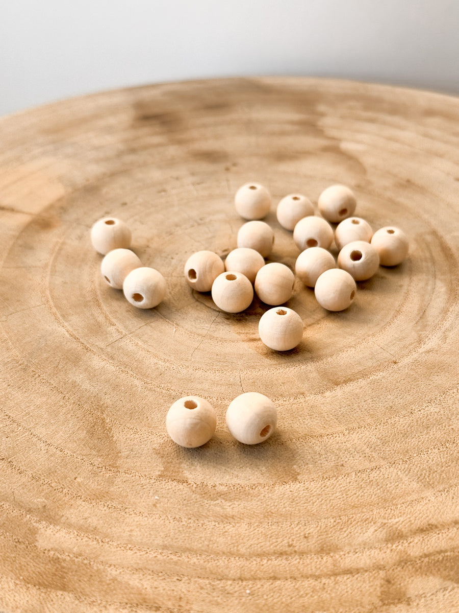 Bolas de madeira