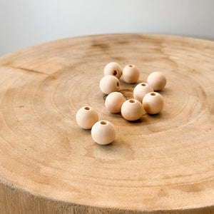 Bolas de madeira