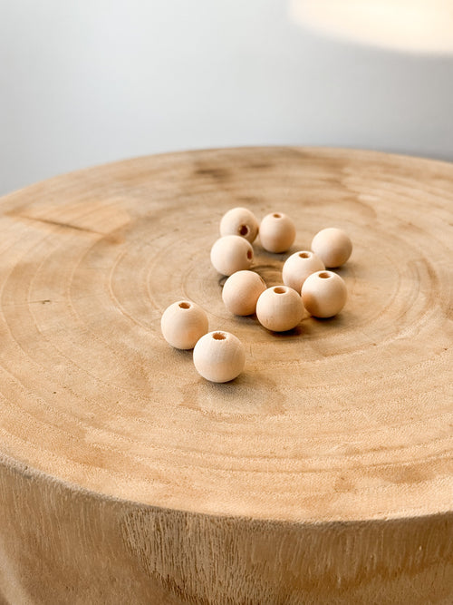 Wooden balls