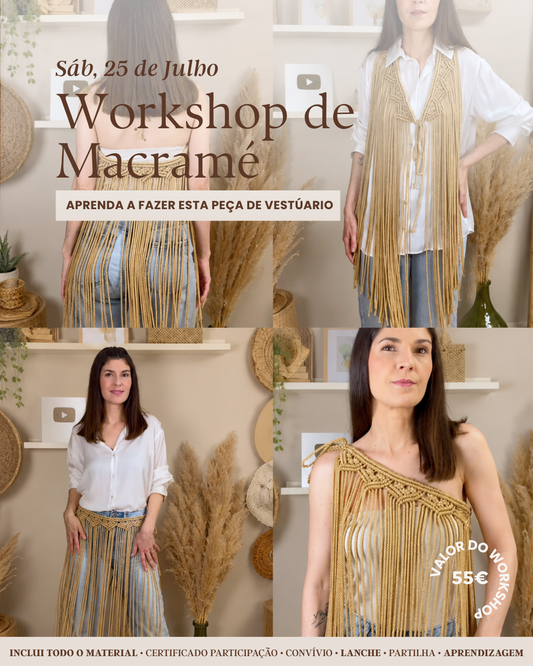 Workshop de Macramé | 25 Julho 2026
