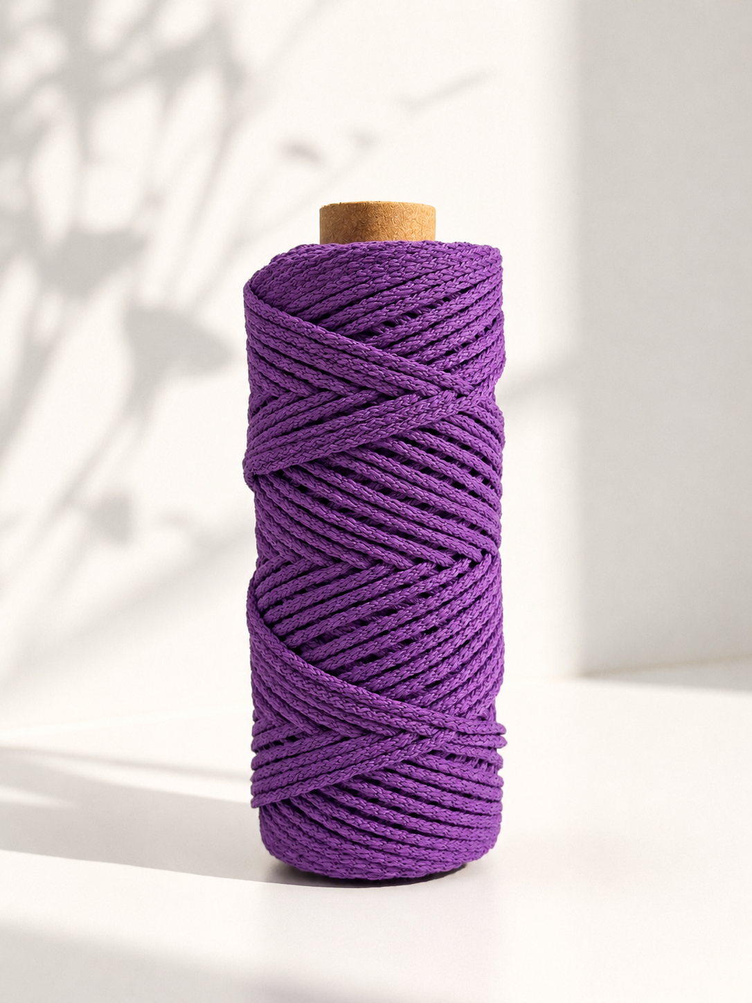 Fio Náutico Tubular Roxo - 3mm [OPORTUNIDADE]