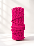 Mecha de algodón fucsia - 8 mm [OFERTA]