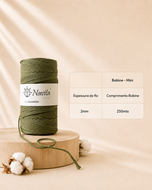 Twisted Cotton Yarn 3mm