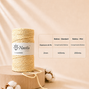 2mm Cotton Wick