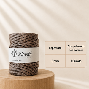 Rustic Braided Wire - 5mm