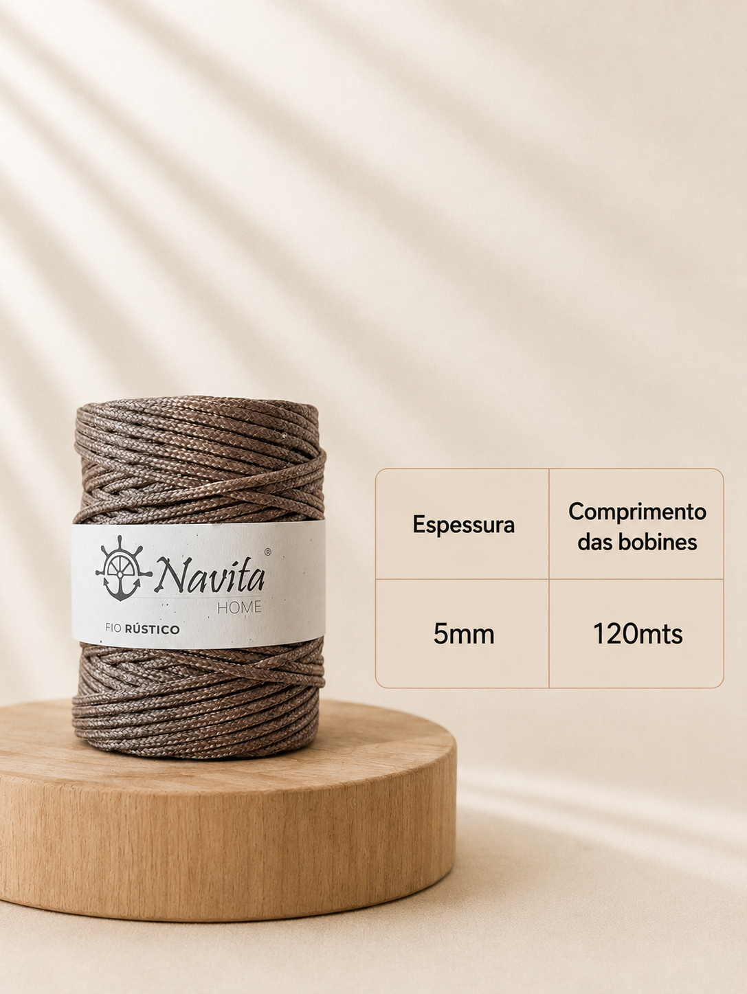 Rustic Braided Wire - 5mm