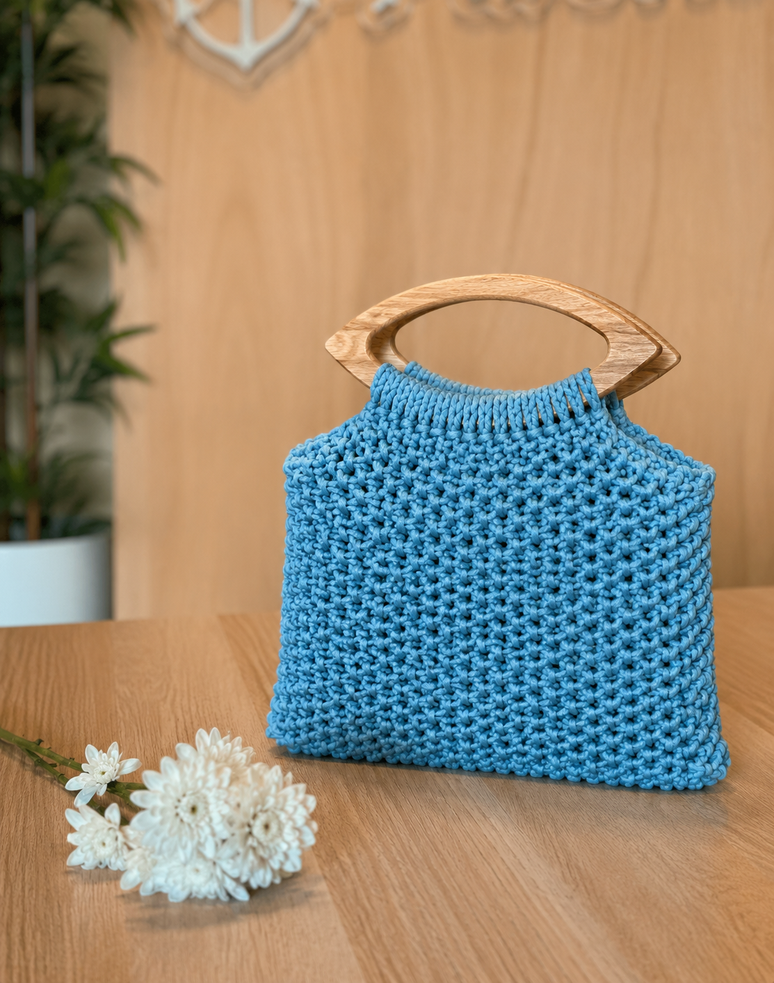 Kit Completo — Crie a sua Bolsa em Macramé