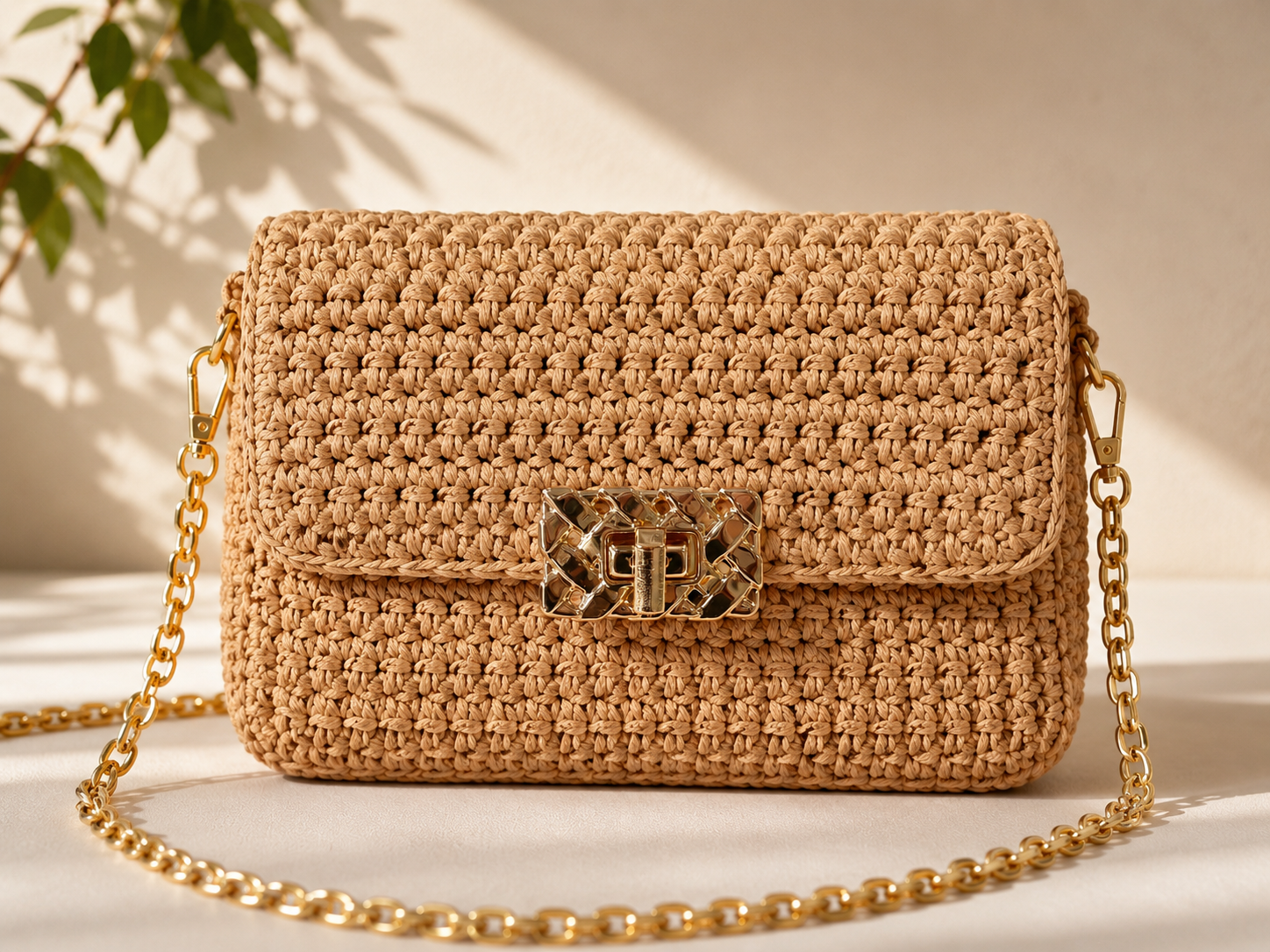 Fecho Bolsa dourado