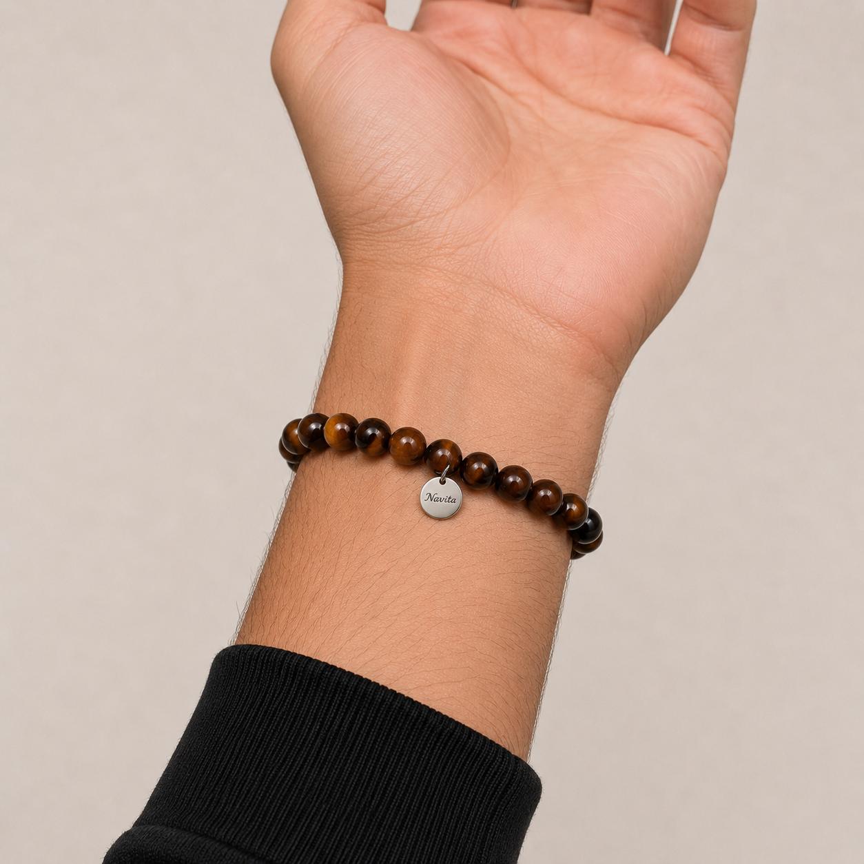 Pulseira Olho-de-tigre Castanho