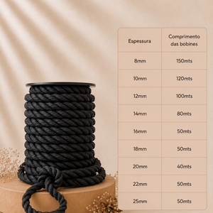 Cuerda de nailon trenzada