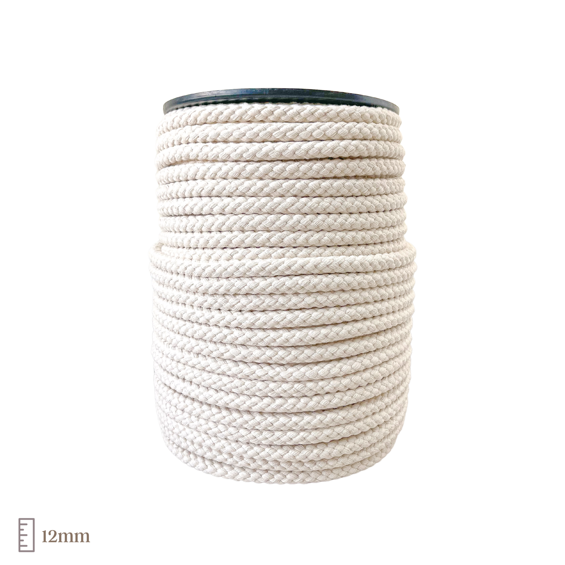 Braided Natural Cotton Rope without core