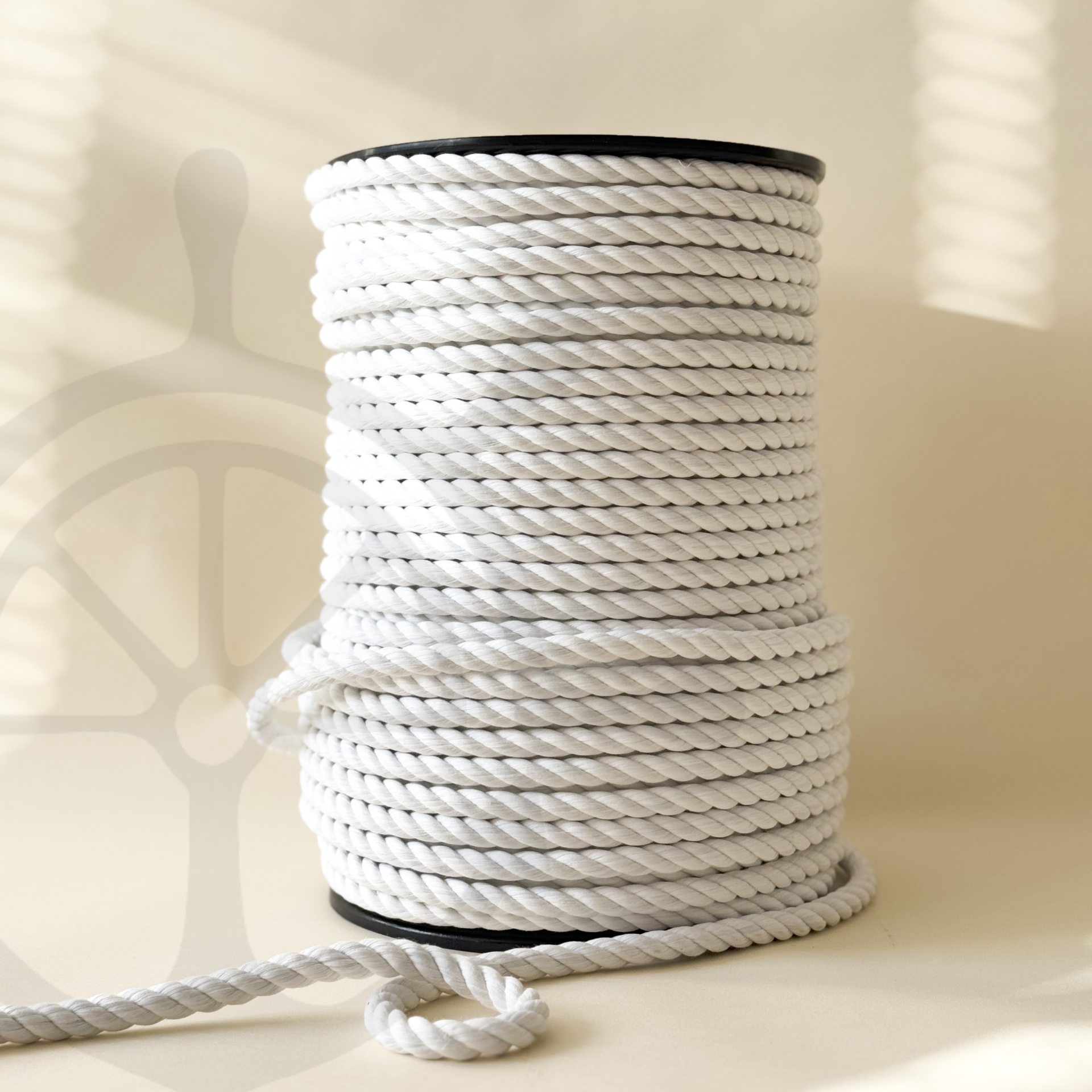 Corda Torcida Algodão Branca