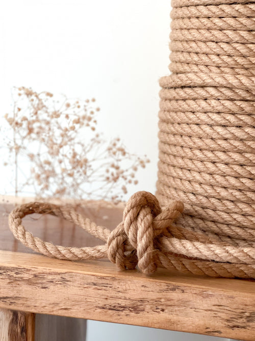 100% Jute Twisted Rope