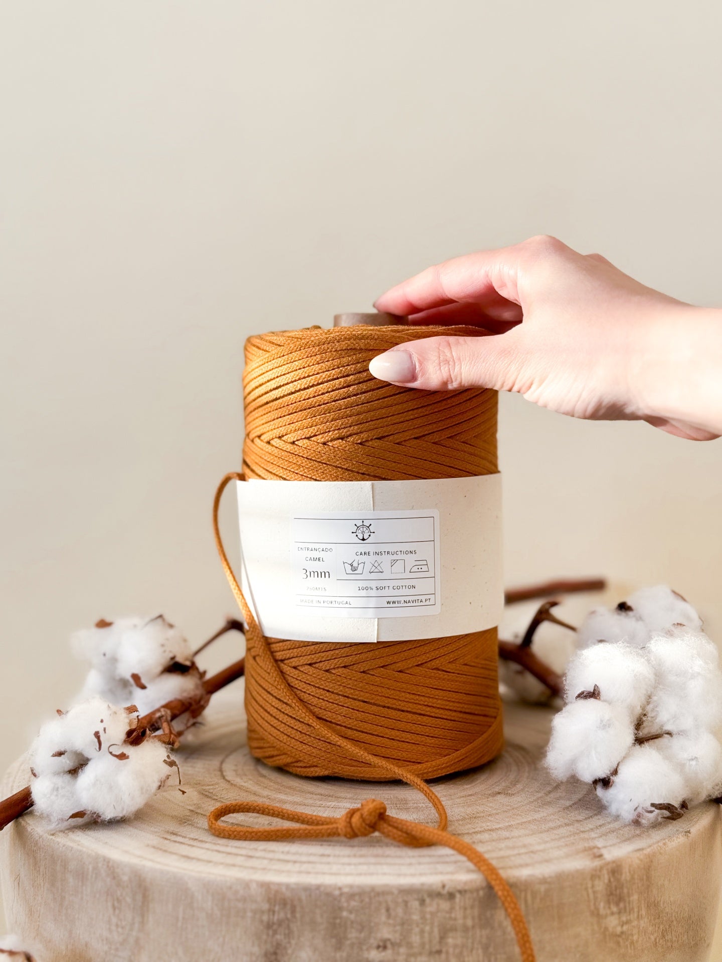 Braided Cotton Thread 4mm