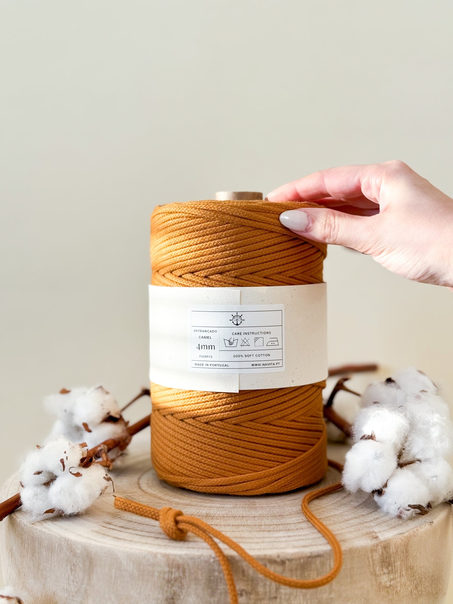 Braided Cotton Thread 4mm
