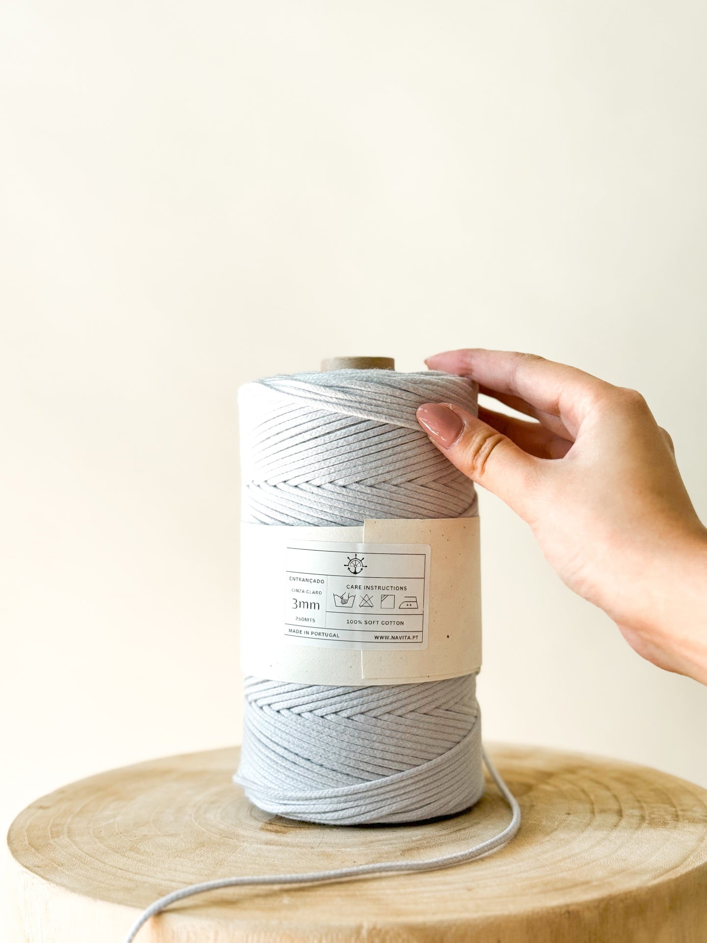 Braided Cotton Thread 3mm