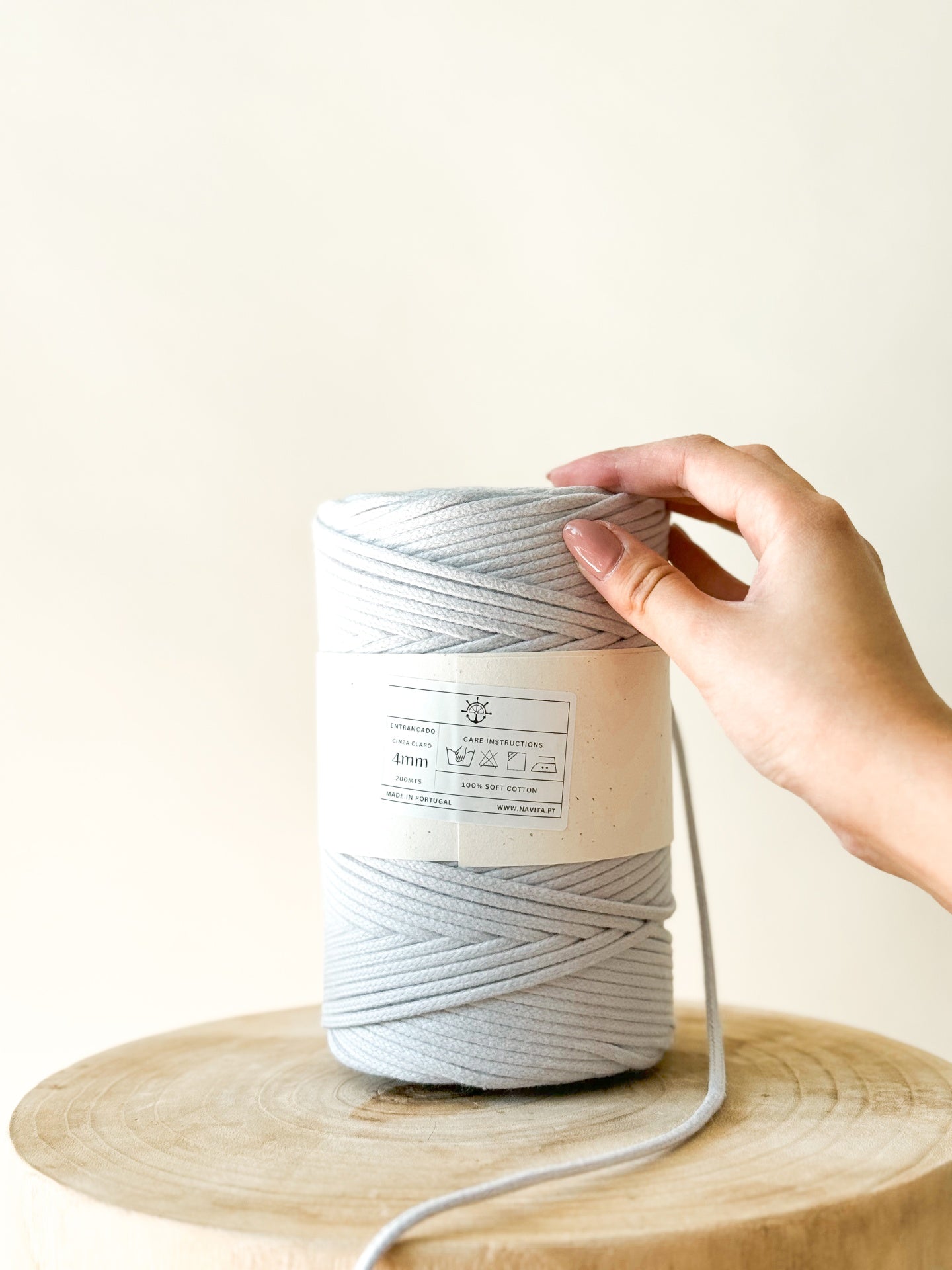 Braided Cotton Thread 4mm