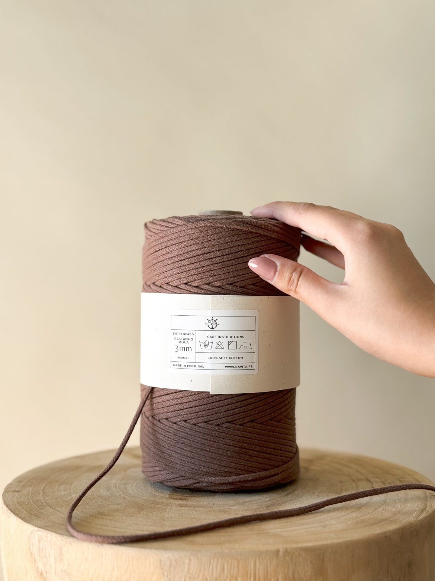 Braided Cotton Thread 3mm