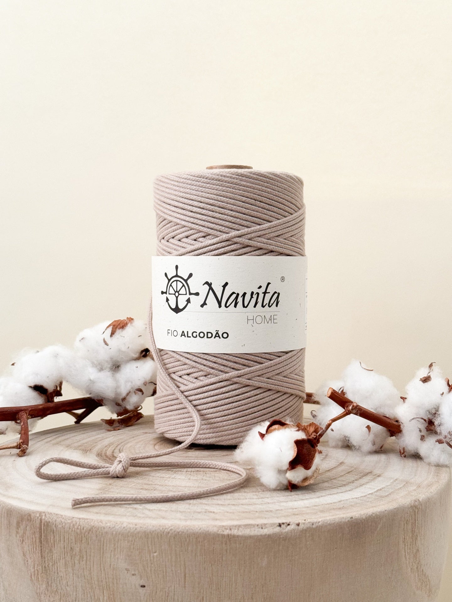 Braided Cotton Thread 4mm