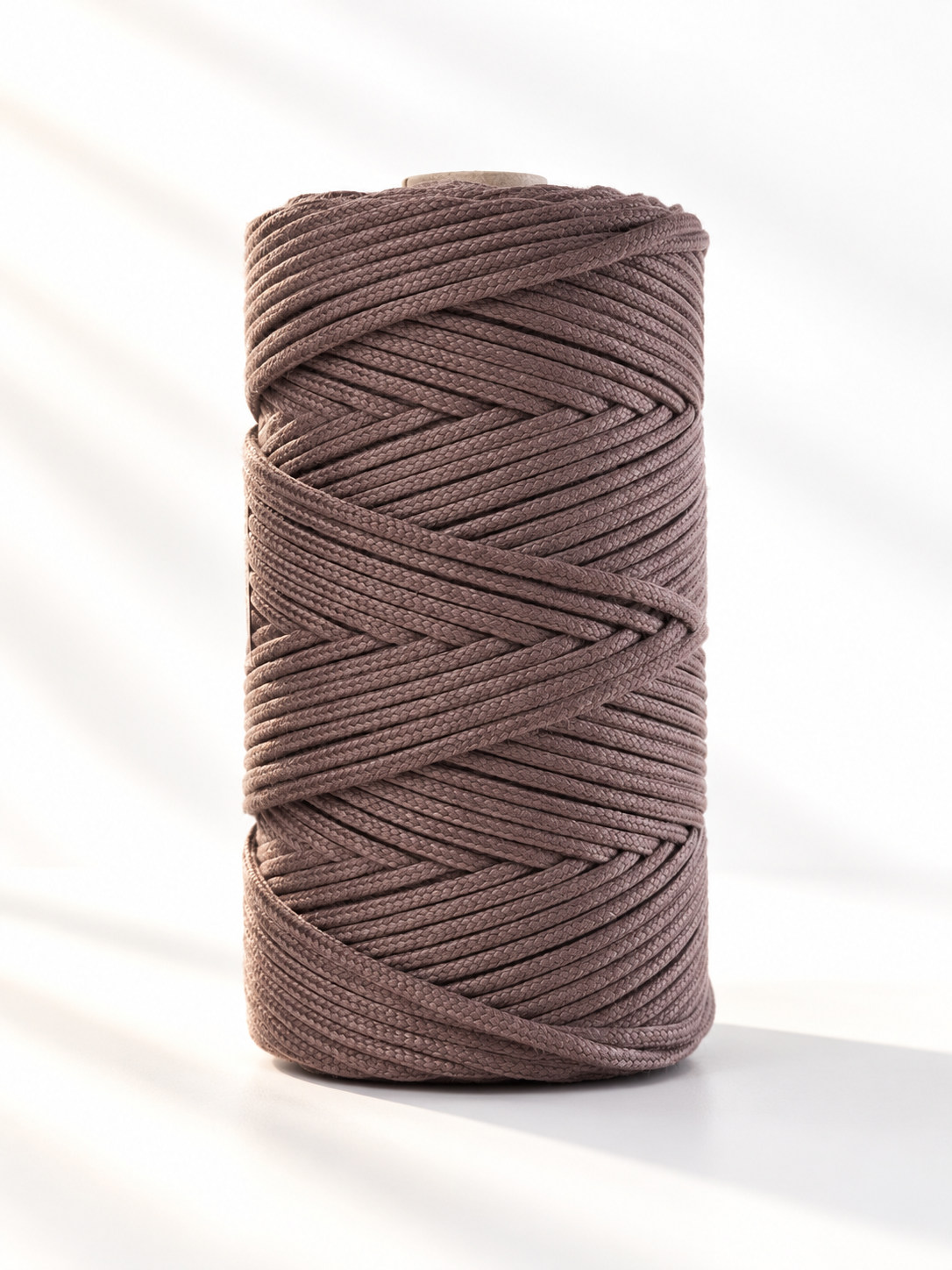 Hilo Trenzado Algodón Verde Oliva - 4mm [OPORTUNIDAD]