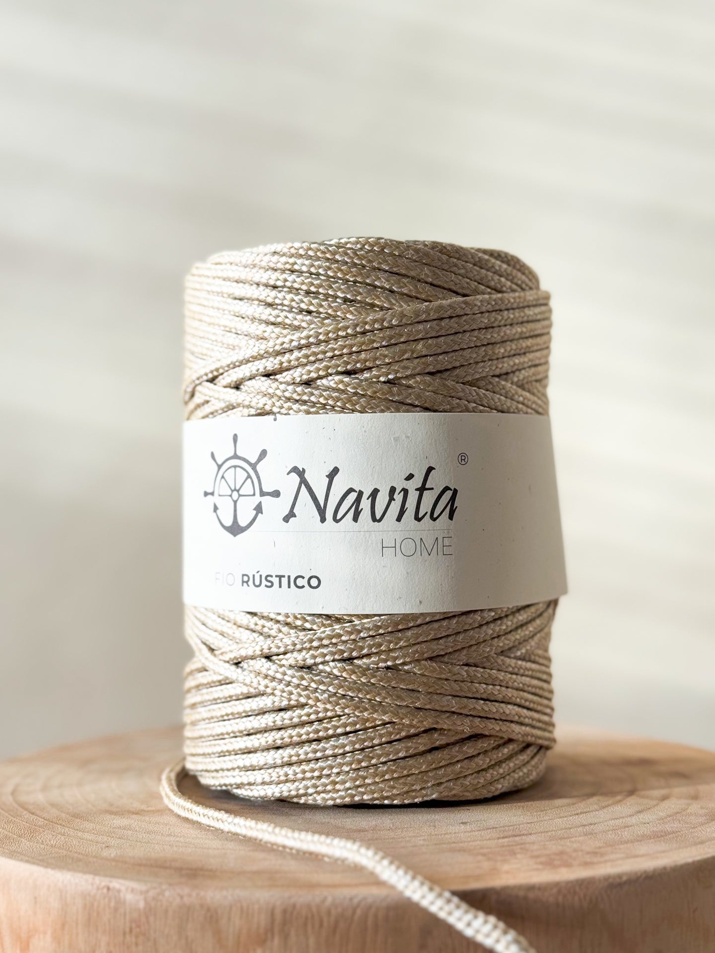 Fio Rústico Entrançado - 5mm