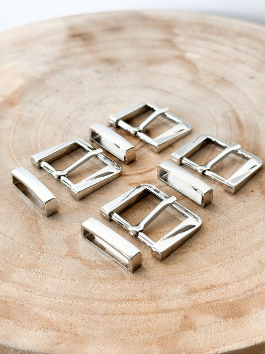 Silver Metal Buckles 3.5cm
