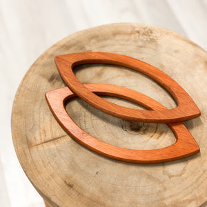 Alças para bolsa Madeira Oval