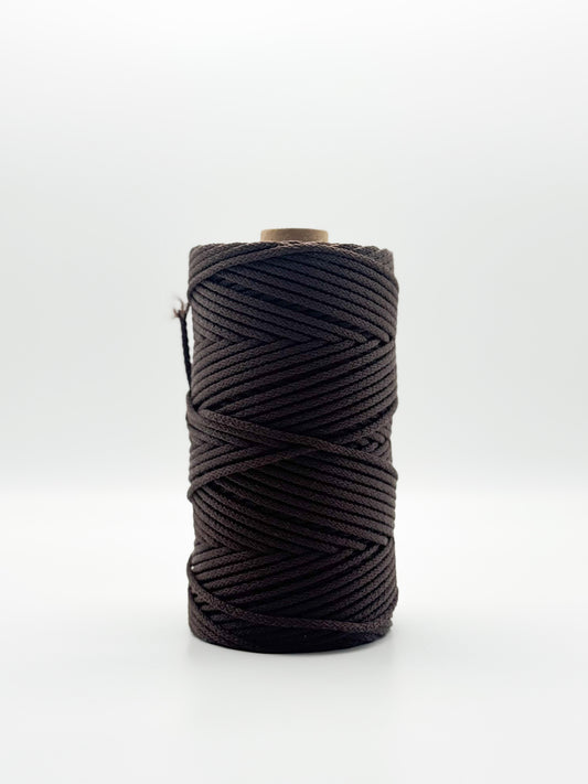 Fio Náutico Tubular Castanho - 3mm