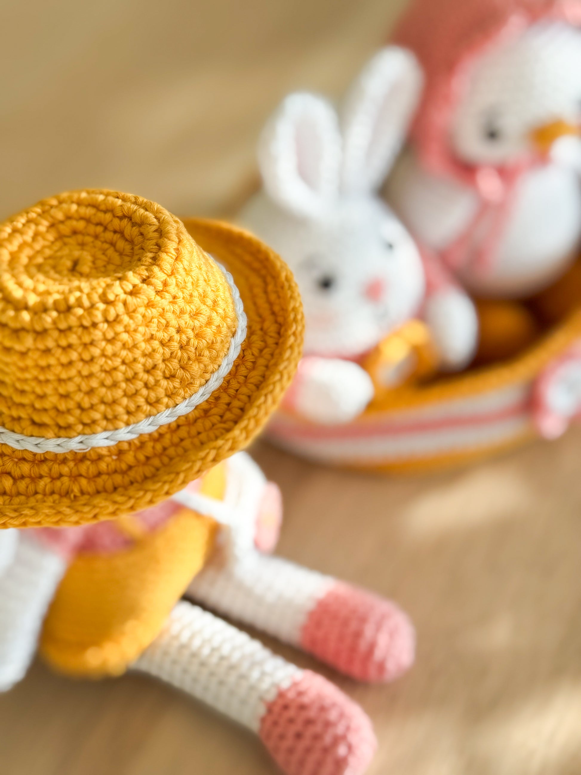 Kit Amigurumi Jardim de Primavera - (Iniciante ao Avançado)
