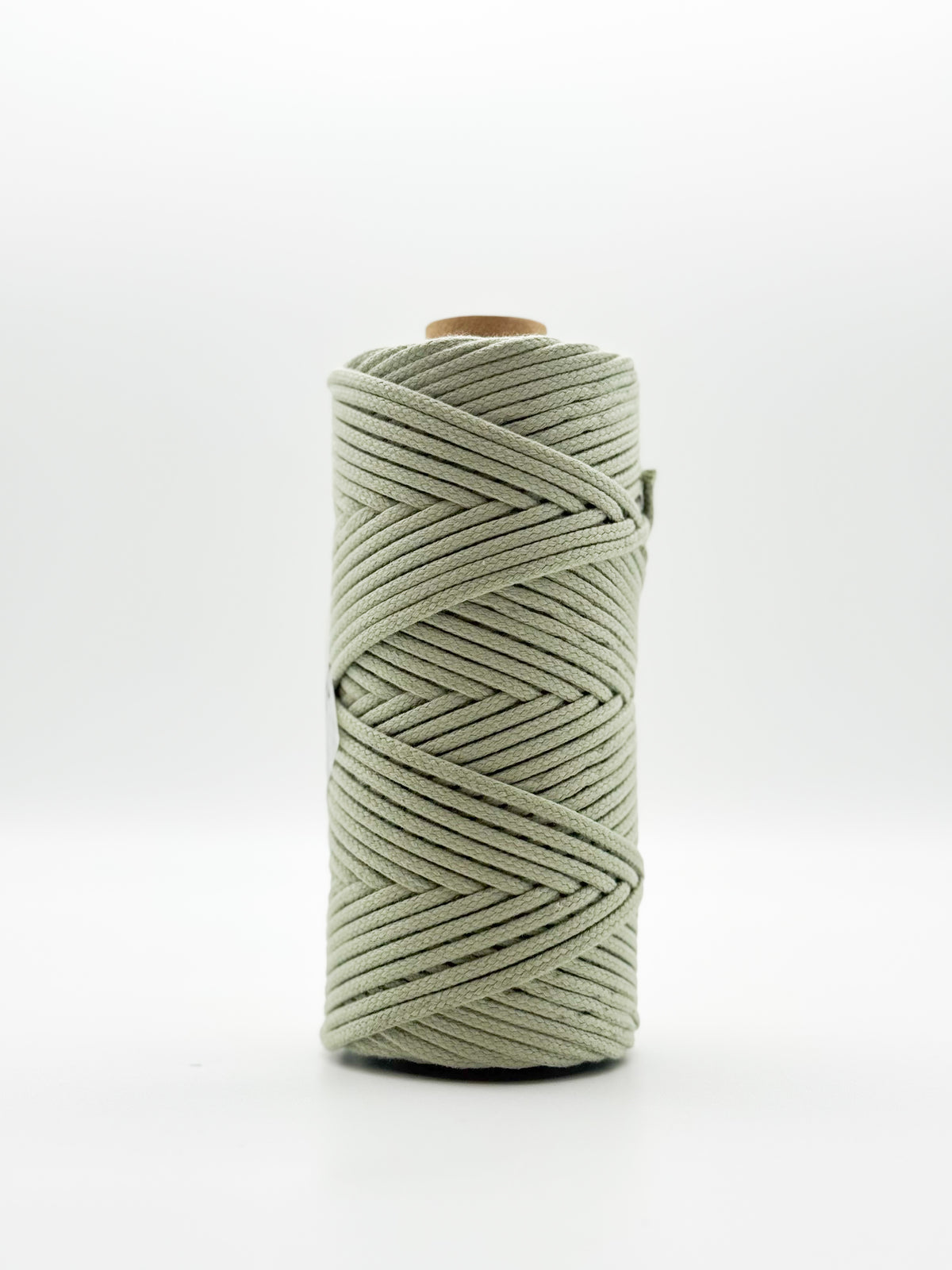 Cordón trenzado de algodón eucalipto - 4mm [OPORTUNIDAD]