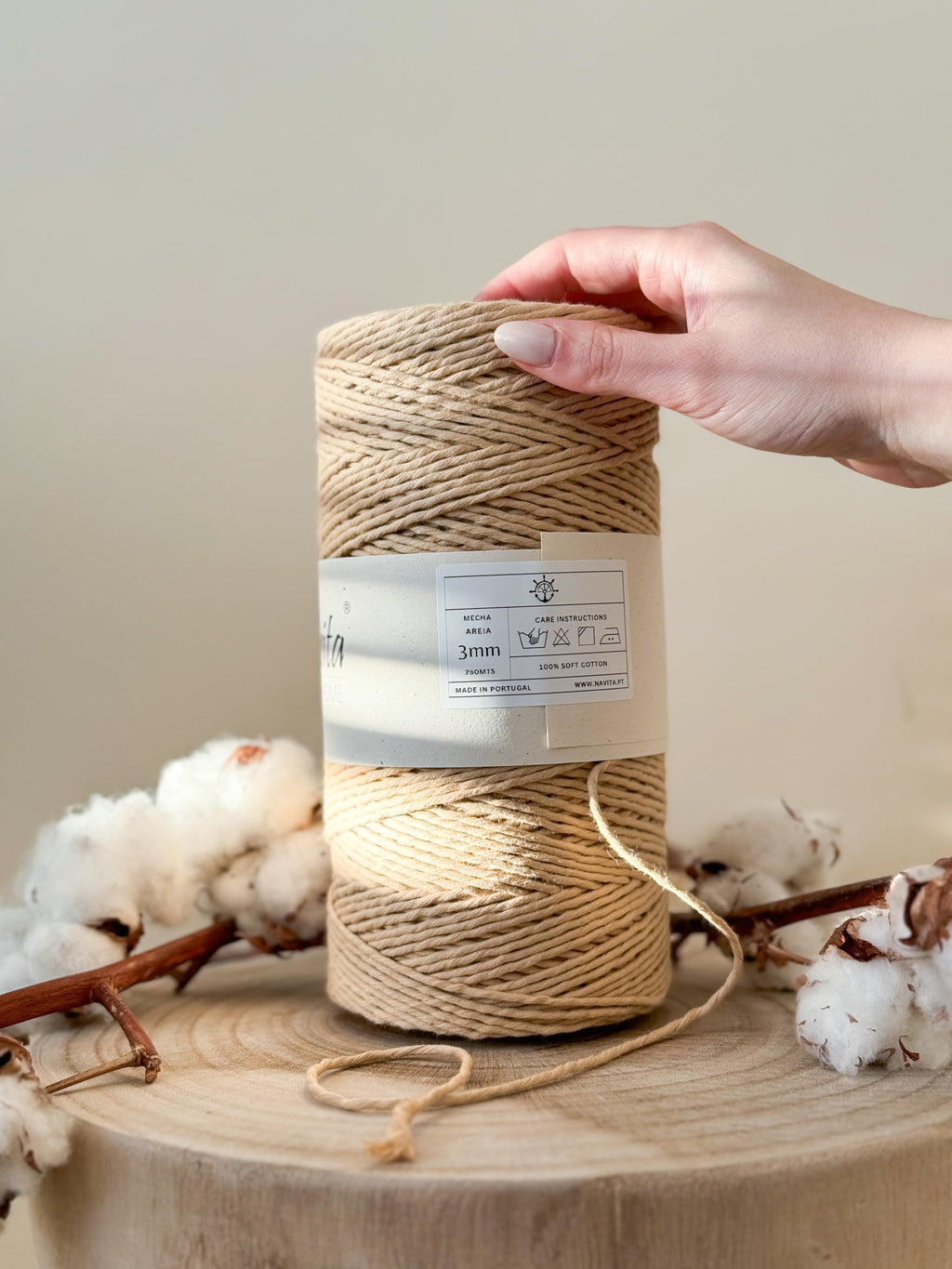 3mm Cotton Wick