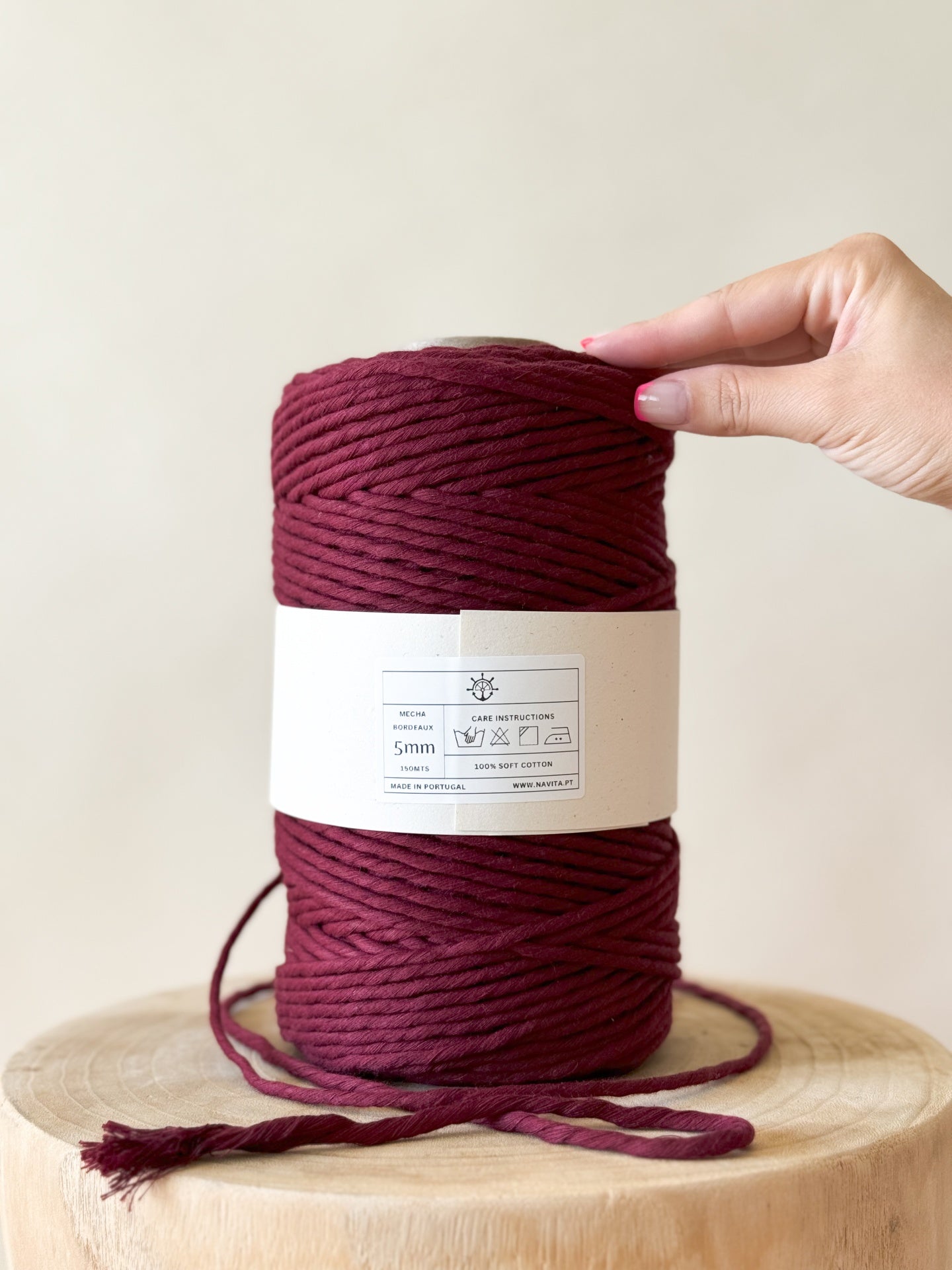 Mecha de Algodão 5mm