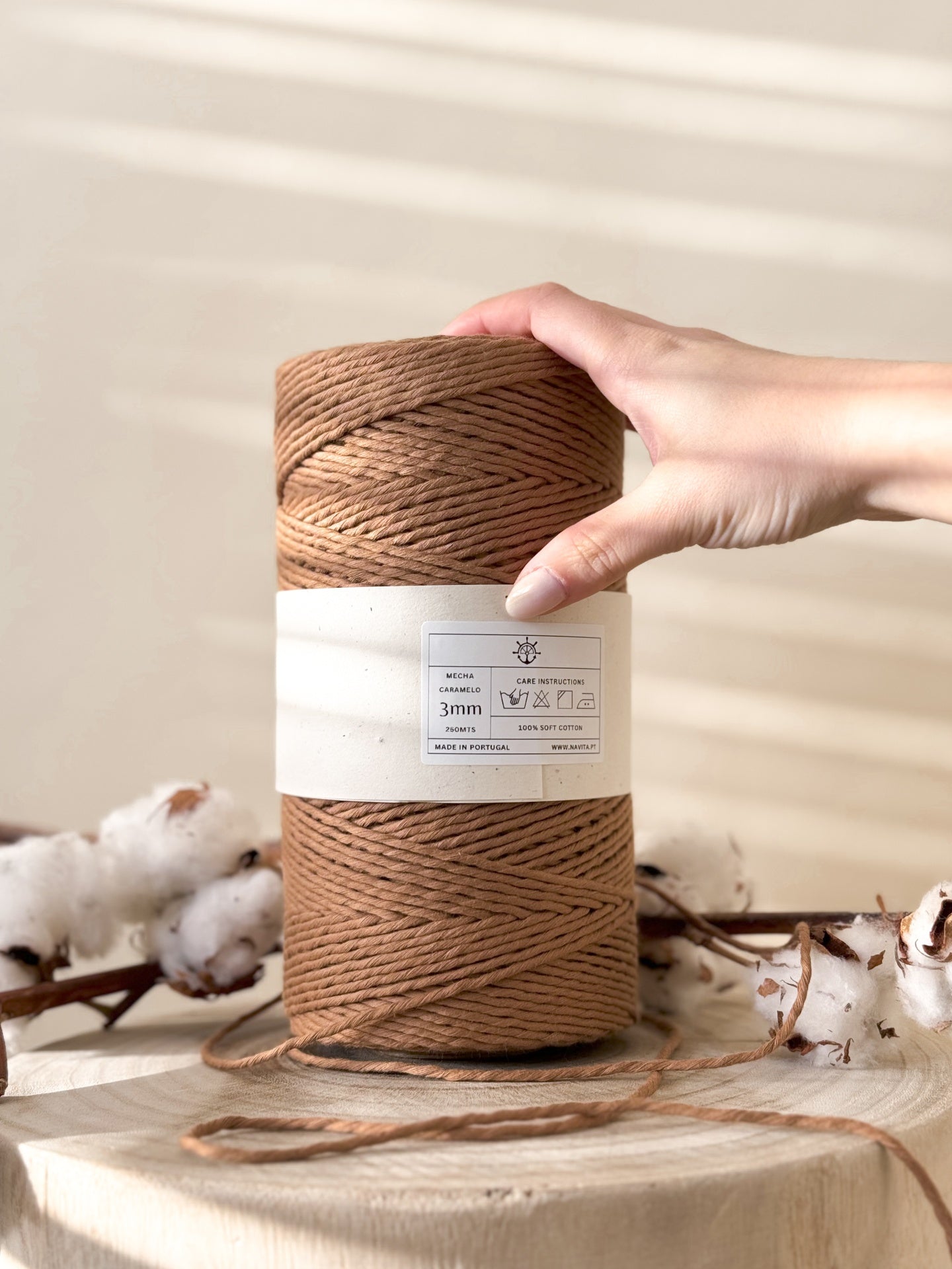 Mecha de Algodão 3mm