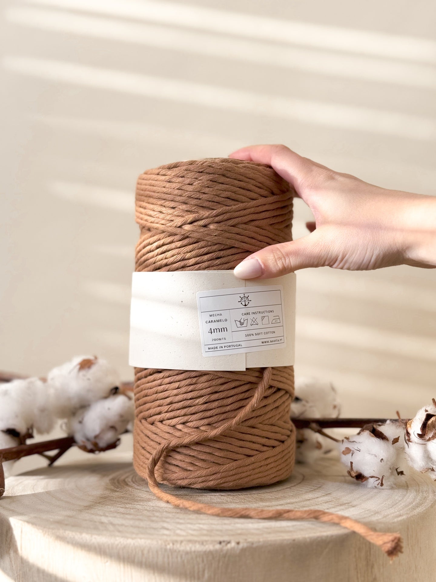 Mecha de Algodão 4mm