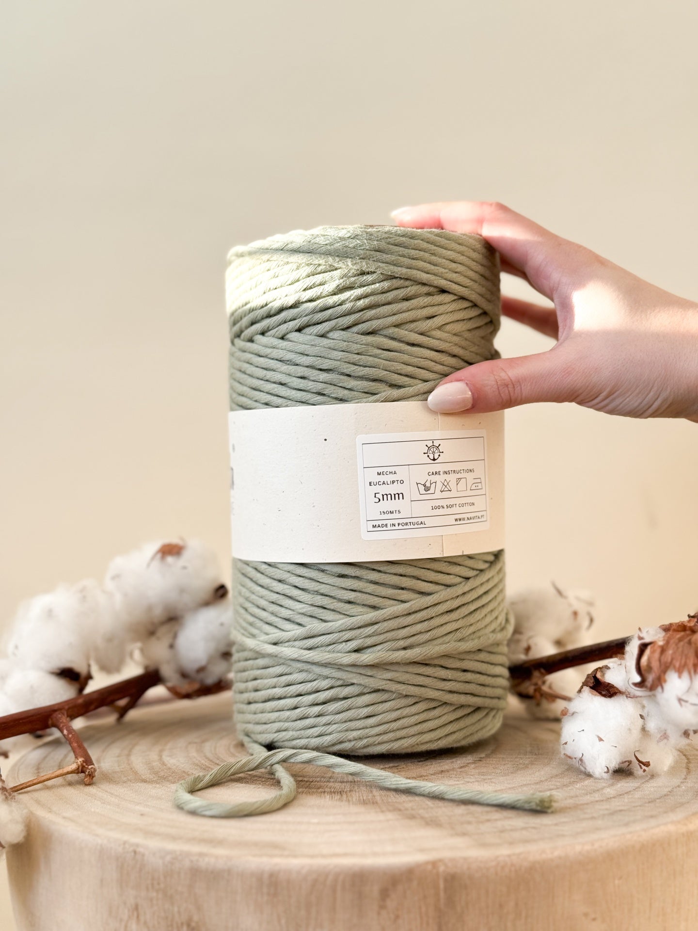 Mecha de Algodão 5mm