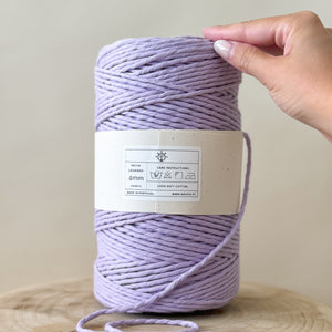 Mèche en coton de 6 mm 