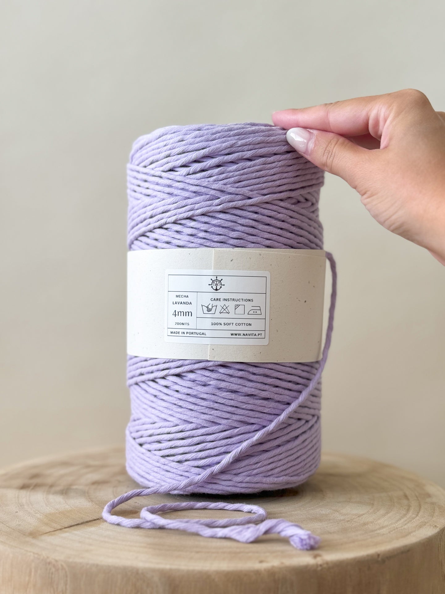 Mecha de Algodão 4mm