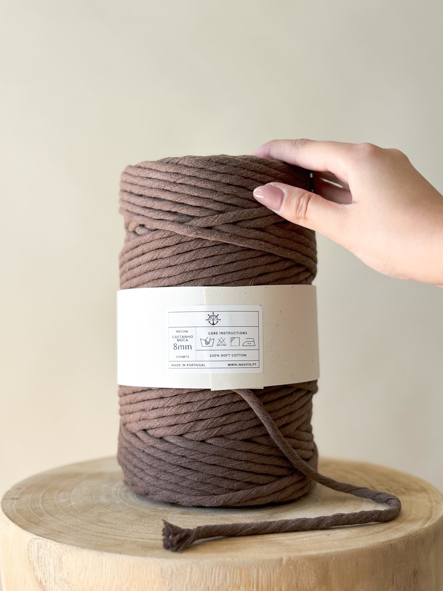 Mecha de Algodão 8mm