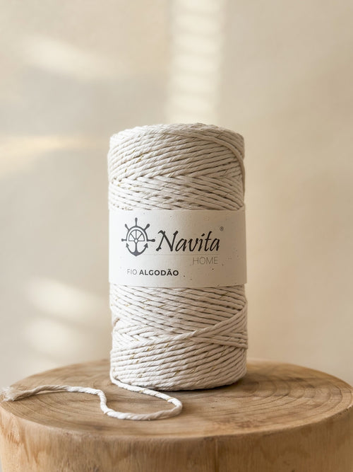 Natural Cotton/Lurex Wick