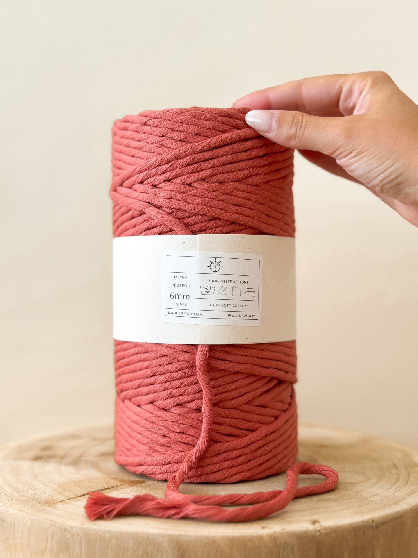 Mecha de Algodão 6mm