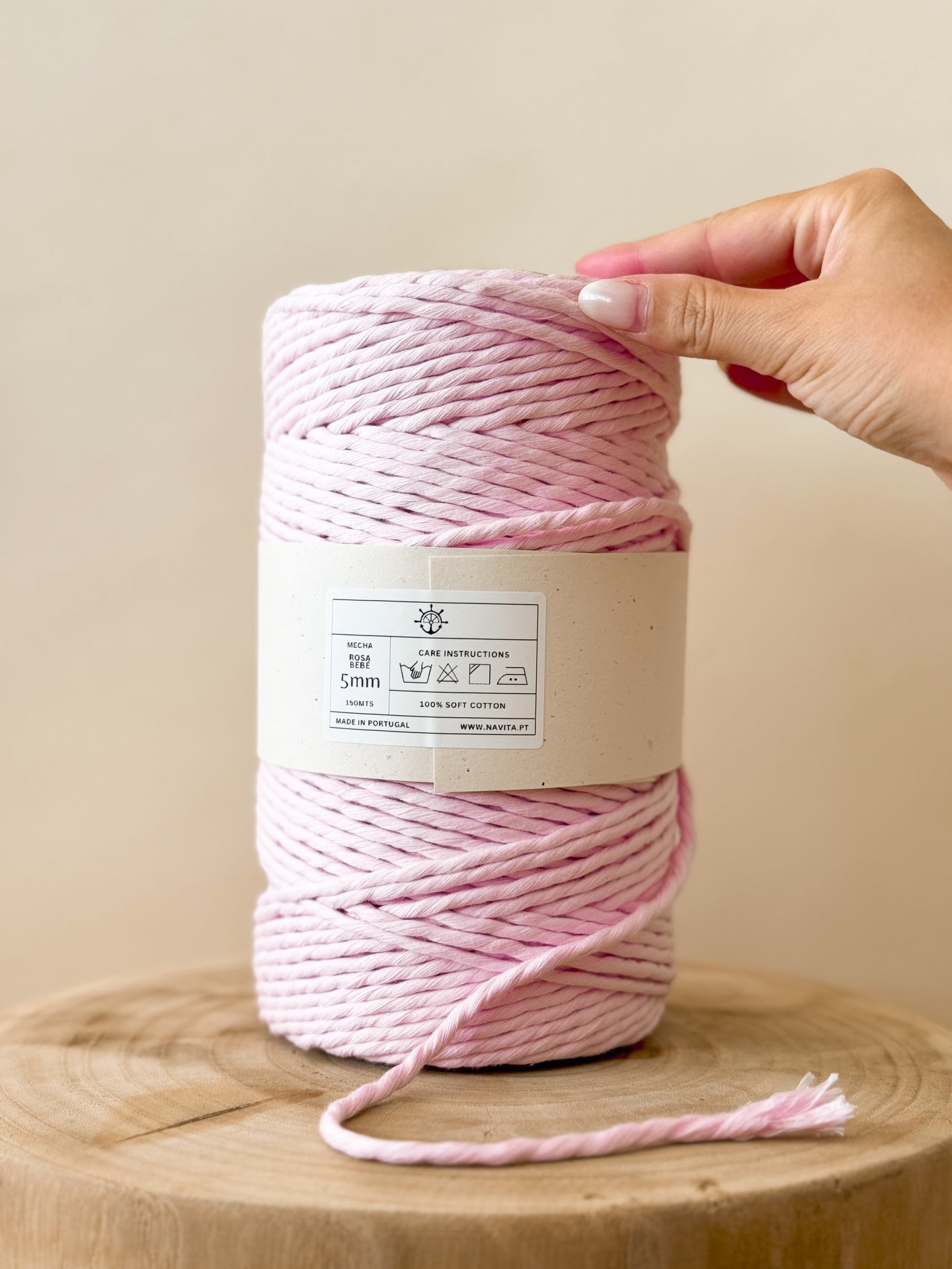 Mecha de Algodão 5mm