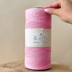 Mèche en coton de 2 mm 