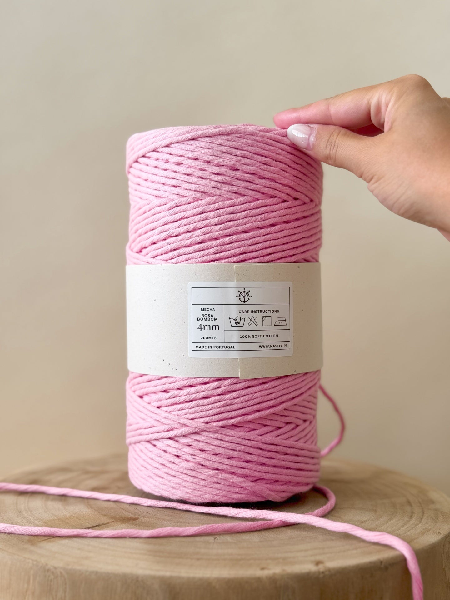 Mecha de Algodão 4mm