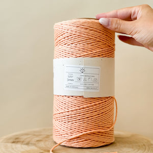 Mèche en coton de 6 mm 