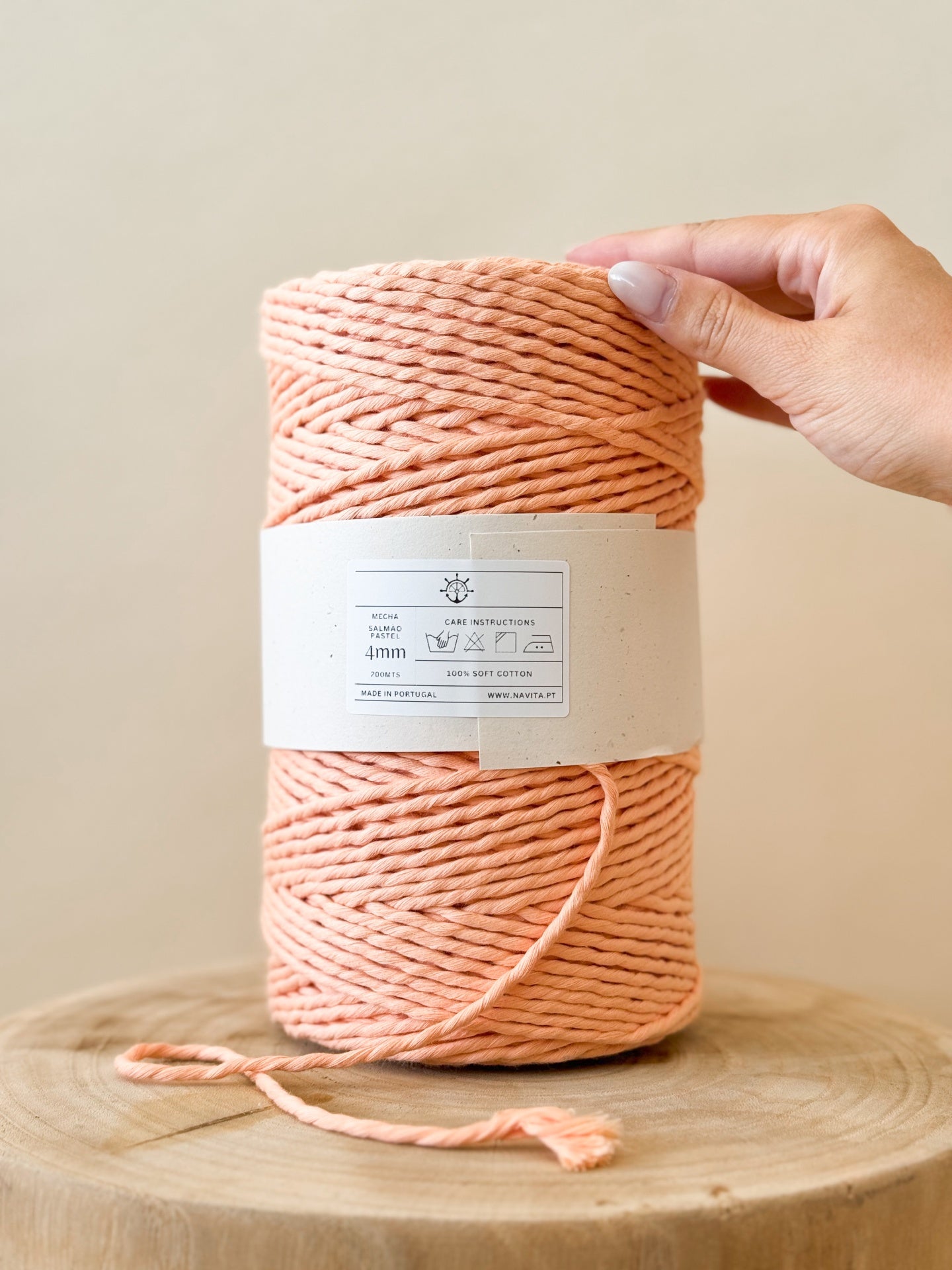 Mecha de Algodão 4mm