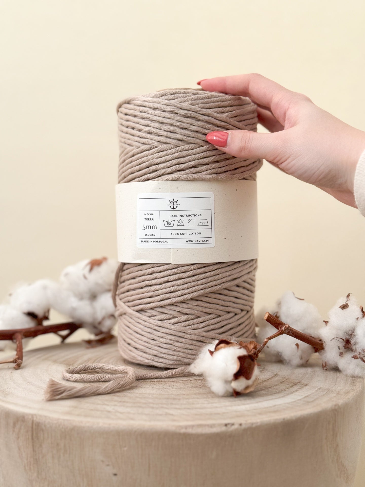 Mecha de Algodão 5mm