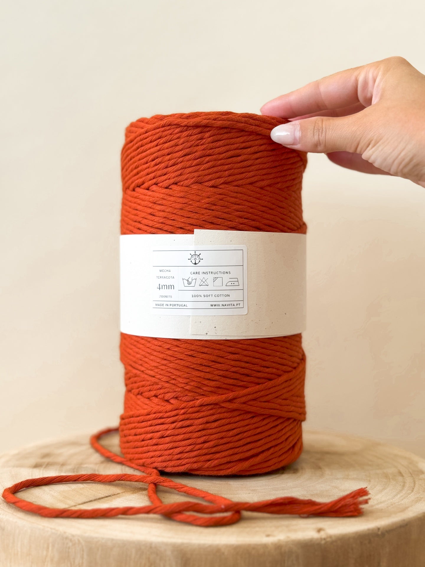 Mecha de Algodão 4mm