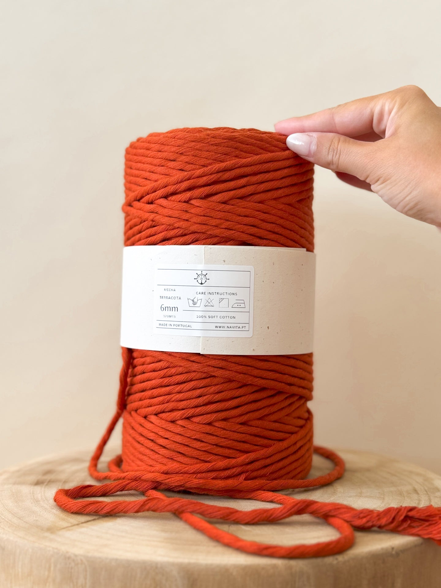 Mecha de Algodão 6mm